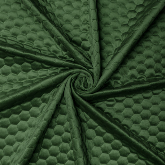 Hex Quilted Velvet